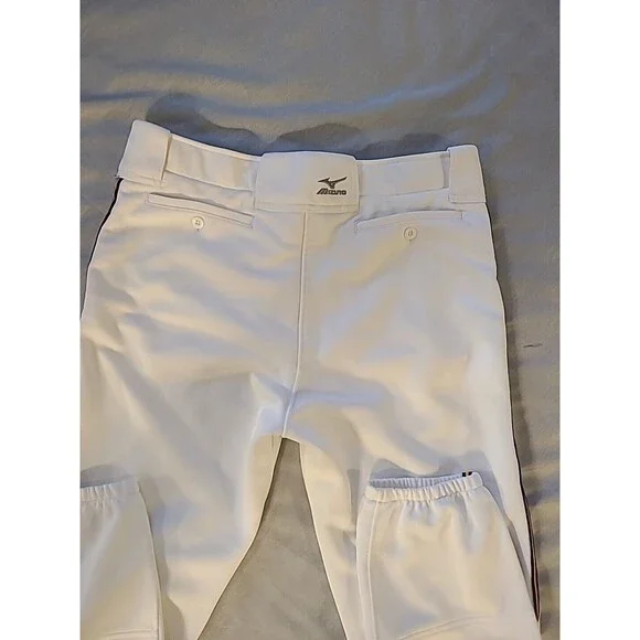 Mizuno Performance Women’s Softball Pants L White Belted waist - Picture 10 of 11